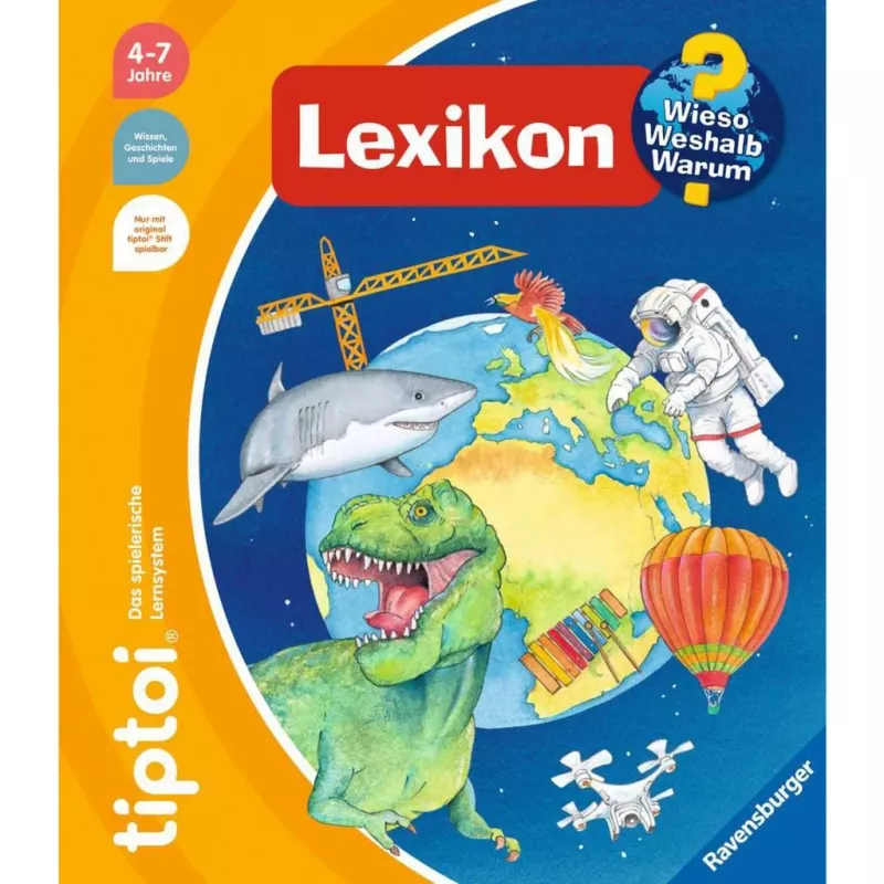 tiptoi Porquê? Como? O quê? Enciclopédia, livro educativo