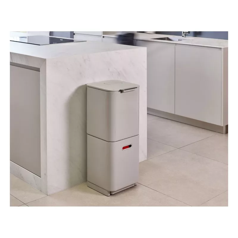 Balde do lixo Joseph Joseph Totem 60 L cinzento pedra