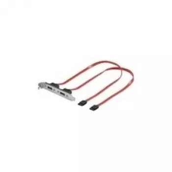 Wentronic goobay - painel SATA, interno/externo - Serial ATA 150/300 - SATA (F) para eSATA (M) - 50 cm (93046)