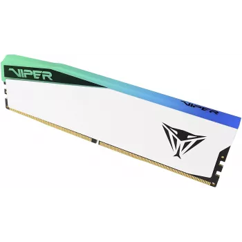 DIMM 16 GB DDR5-5600 (branco, PVER516G56C38W, Elite 5 RGB, INTEL XMP, AMD EXPO)