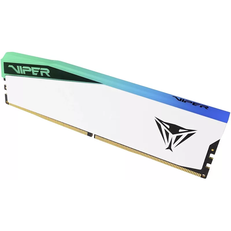 DIMM 16 GB DDR5-5600 (branco, PVER516G56C38W, Elite 5 RGB, INTEL XMP, AMD EXPO)