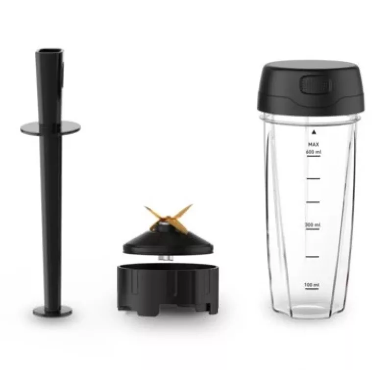 Batedeira de alta velocidade Tefal InfinyMix+ BL91HD31 1600 W preto/aço inoxidável