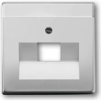 BUSCH JAEGER 1803-866 Cobertura para tomada UAE 1 módulo Tecnologia de dados aço inoxidável
