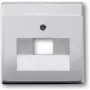 BUSCH JAEGER 1803-866 Cobertura para tomada UAE 1 módulo Tecnologia de dados aço inoxidável