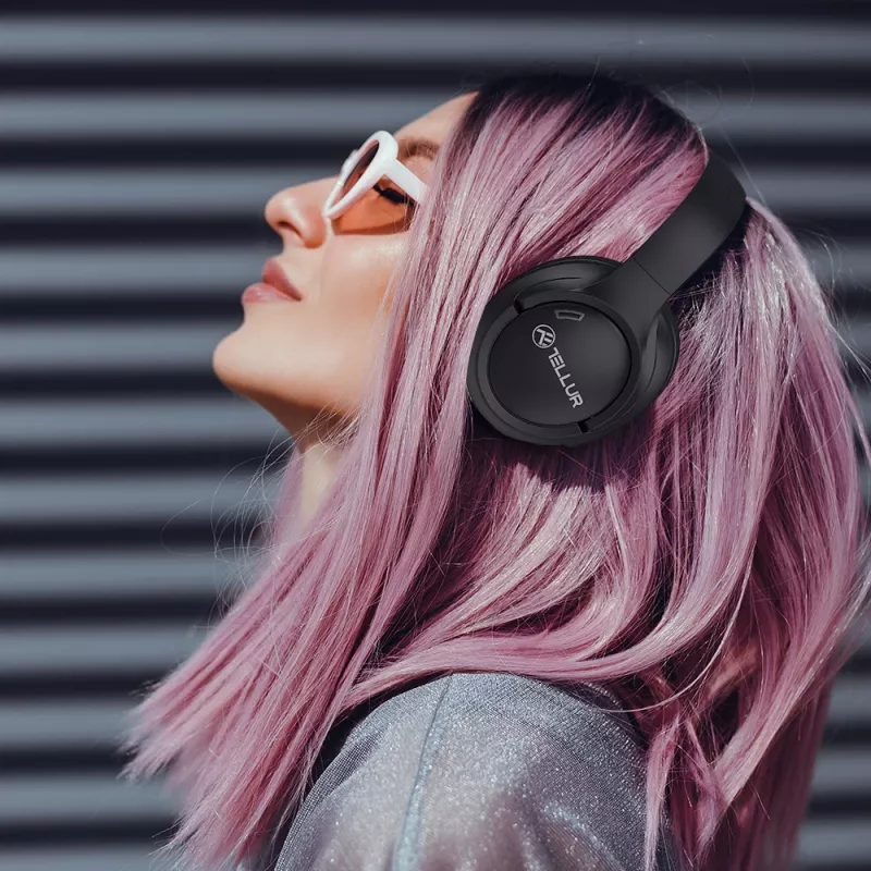 Auscultadores Tellur Vibe Bluetooth over-ear ANC