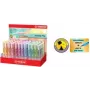 Marcador Stabilo swing cool Pastel, expositor 48 cores, ponta cunha 1,0–4,0 mm, modelo de bolso, unidade