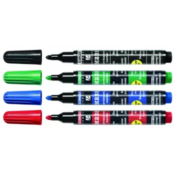 Marcador permanente STANGER M235, 1-3 mm, conjunto 4 cores 712012