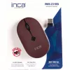 Rato INCA IWM-231RB 1600 DPI, sem fios, 4 botões, castanho, 2,4 GHz