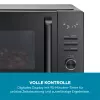 Micro-ondas combinado SEVERIN MW 7798, aparelho de mesa, 29 l, 900 W, Preto, prato giratório de 315 mm