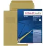 Envelope MAILmedia C5 castanho 90 g/m² pack de 50