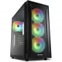 Caixa de PC Sharkoon TG6M RGB Tower preta