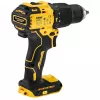 DeWALT DCD709N-XJ 18V XR berbequim aparafusador de percussão sem fios e sem escovas, 1650 rpm, 65 Nm, 340 W, bucha sem chave 13 mm, 1,2 kg, sem bateria e carregador, preto/amarelo