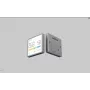 Higrómetro, termómetro e relógio combinados MOVA MTHM01 – unidade interior digital para medir a humidade relativa e a temperatura, compacta para secretária, prateleira ou parede
