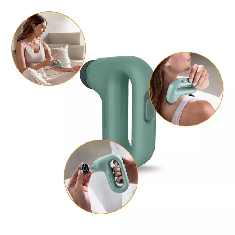 Massageador Medisana HM 330 Universal Preto, Verde