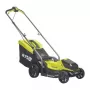 Corta-relvas Ryobi OLM1833B empurrar a bateria preto, verde