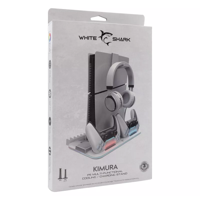 Headset gamer over-ear com fios White Shark Kimura-2 – KIMURA-2, com fios, over-ear