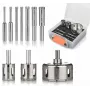 Conjunto de brocas de diamante Smart SM-25-SET10G, 10 peças, diâmetro 4–68 mm