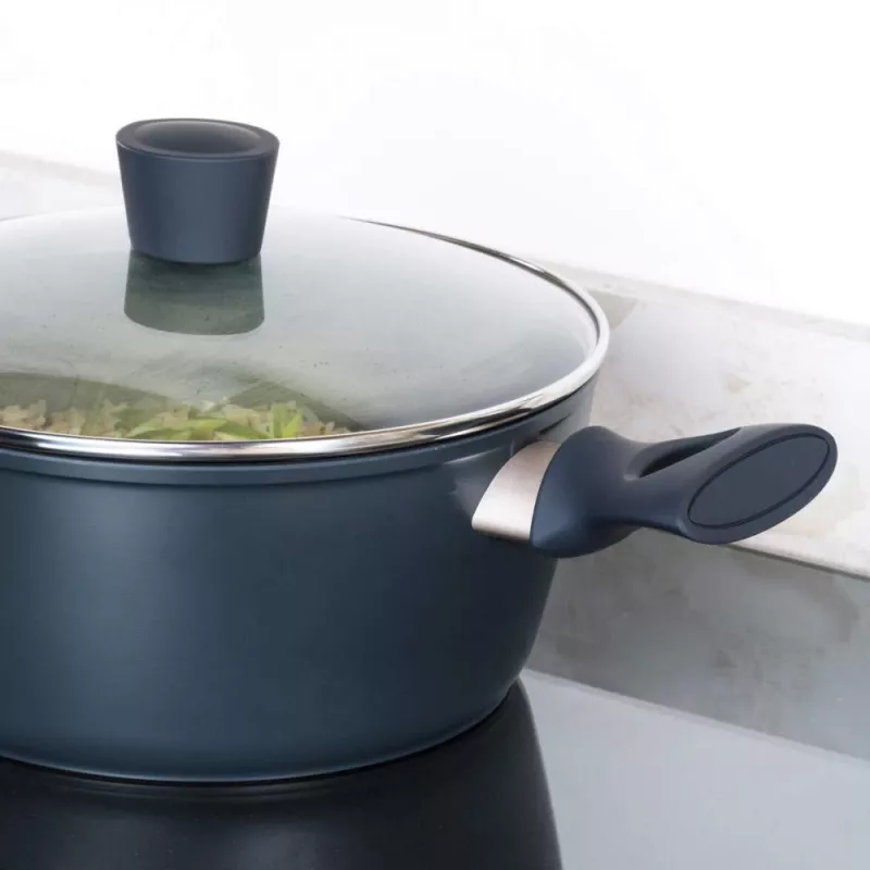 Panela Salter BW12270EU7 24 cm aço inoxidável, adequada a indução, redonda