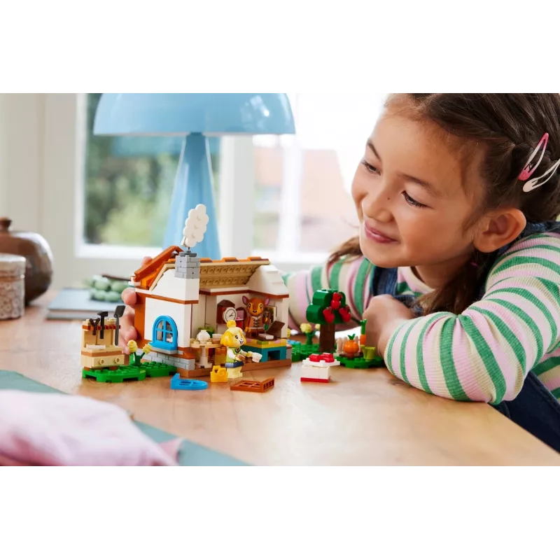 Brinquedo de construção conjunto LEGO 77049 Animal Crossing visita da Melinda