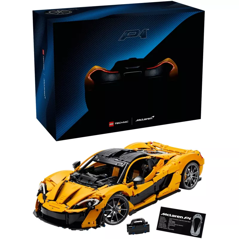 LEGO Technic 42172 McLaren P1 conjunto de carro modelo para adultos