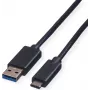 Cabo USB Secomp 11.44.9010 0,5 m USB 3.2 Gen 1 (3.1 Gen 1) USB A USB C preto (11.44.9010)