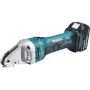 Tesoura de chapa a bateria DJS161RTJ, 18 Volt (azul/preto, 2x bateria de iões de lítio 5,0 Ah, em MAKPAC tamanho 2)