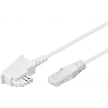 Goobay 60677 cabo de telefone 30 m branco (60677)