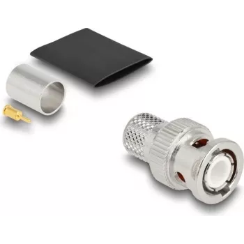 Adaptador coaxial DELOCK 91770 – adaptador RF macho/fêmea para cabo coaxial