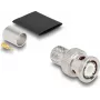 Adaptador coaxial DELOCK 91770 – adaptador RF macho/fêmea para cabo coaxial