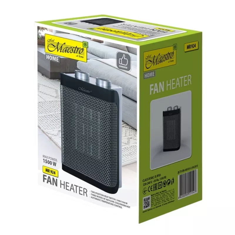 Termoventilador de cerâmica Maestro MR-924 1500W