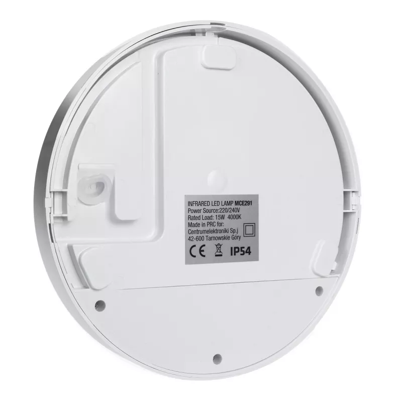 Lâmpada LED MACLEAN MCE291W com sensor de movimento IR, 10 W, 3000 K
