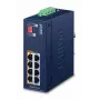PLANET IPOE-470-12V hub injetor PoE++ Gigabit 802.3bt industrial de 4 portas