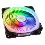 Ventoinha para caixa SilverStone SST-AP124-ARGB 120mm ARGB - preta