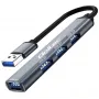 Adaptador HUB USB 3.0 4em1, 4x USB 3.0