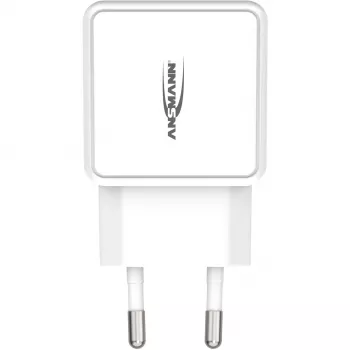 ANSMANN HC218PD - fonte de alimentação - 18 Watt - 3000 mA - PD, QC 3.0 - 2 portas de saída (USB, USB-C) - branco (1001-0111)