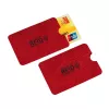 Extralink capa protetora para cartões de crédito, proteção contra roubo RFID porta-cartões de identificação sem contacto