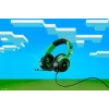Headset gamer com fios Razer Kraken V4 X — supra-auriculares, 20–20000 Hz, cabo de 1,8 m, 310 g, preto/verde