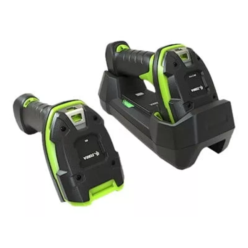 Zebra LI3678-ER Leitor de códigos de barras portátil 1D preto, verde