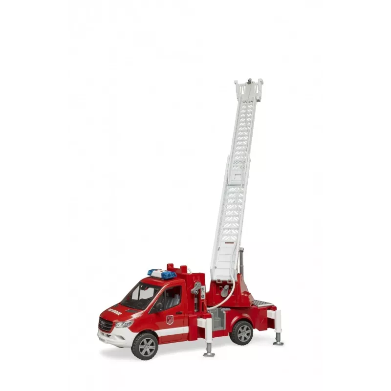 Carro de bombeiros BRUDER 02673 vermelho branco plástico ABS 4 anos