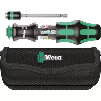 Wera Kraftform Kompakt 20 - Chave de fendas com conjunto de bits - em bolsa (05051016001)