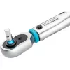 Chave dinamométrica 5107B-3CT para bits, 1/4 (Azul/Preto, catraca reversível)