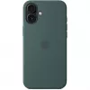 Apple iPhone 16 Plus Capa de silicone com MagSafe – Verde-mar