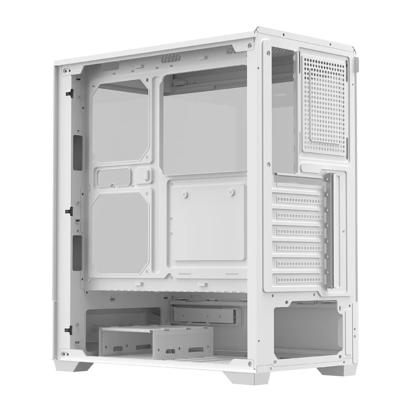 Caixa de computador DarkFlash C365 (branca) compatível com ATX/mATX/Mini-ITX