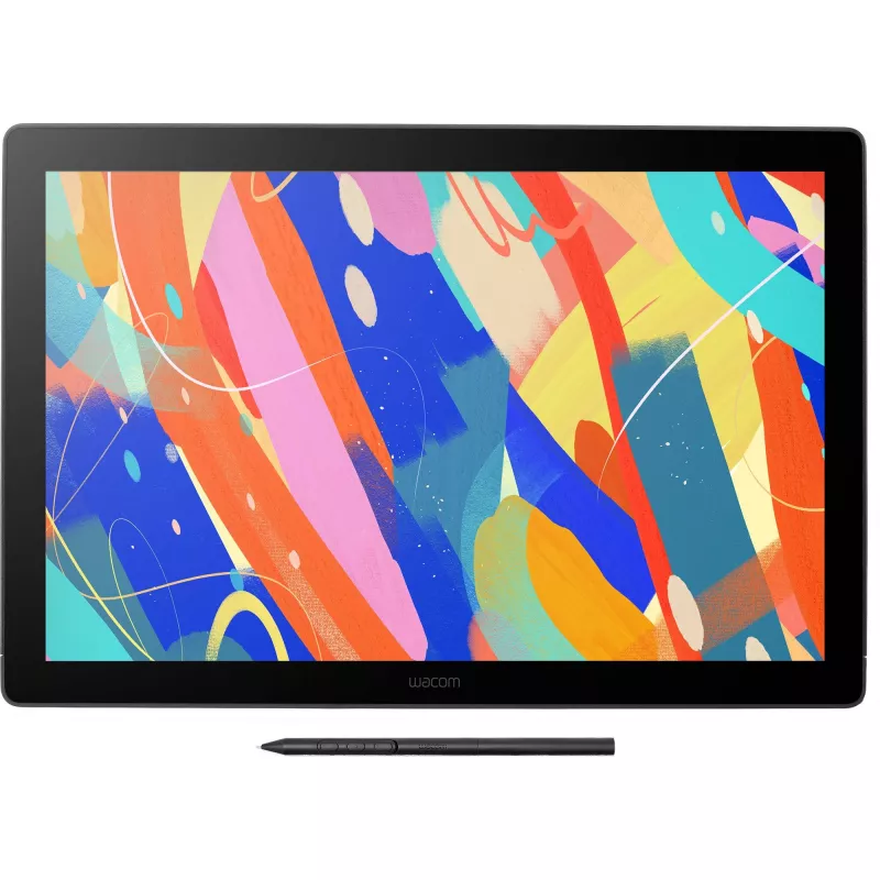 Wacom Cintiq 16 DTK168K0B tablet gráfico com ecrã, 16 polegadas, 2560 x 1600 (2,5K), 345 x 215 mm, antirreflexo, Pro Pen 3, USB-C, preto