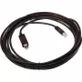 AXIS – Cabo de rede – RJ-45 (macho) para RJ-45 (macho) – 5 m – CAT 6 – exterior – preto