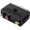 SpeaKa Professional SP-13442696 adaptador SCART [3x jack – 1x tomada SCART] preto (SP-13442696)