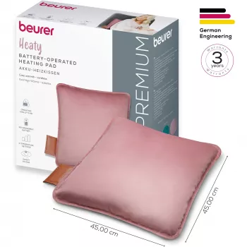 Beurer HK 77 Heaty blush-rose lavanda capa de veludo (20074)