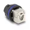 Delock 67047 Ficha fêmea RJ45 Cat.6A de painel com terminação LSA, preto