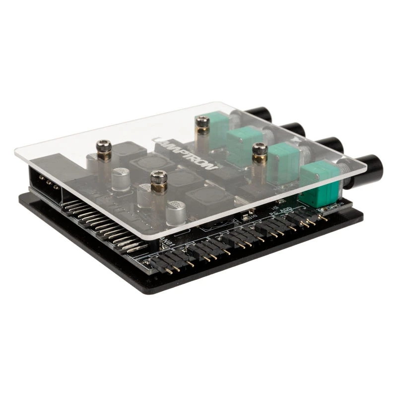 Controlador de ventoinhas Lamptron CP436 – suporte ARGB, controlo PWM multi-ventoinha