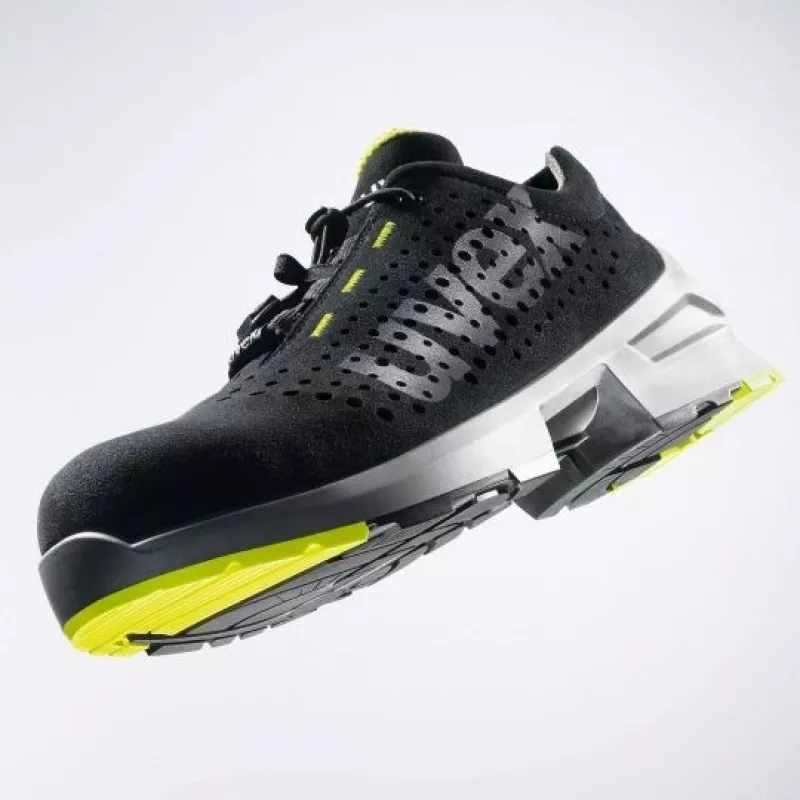 Sapatos de segurança Uvex 85438 unissexo adulto preto lima poliuretano microveludo
